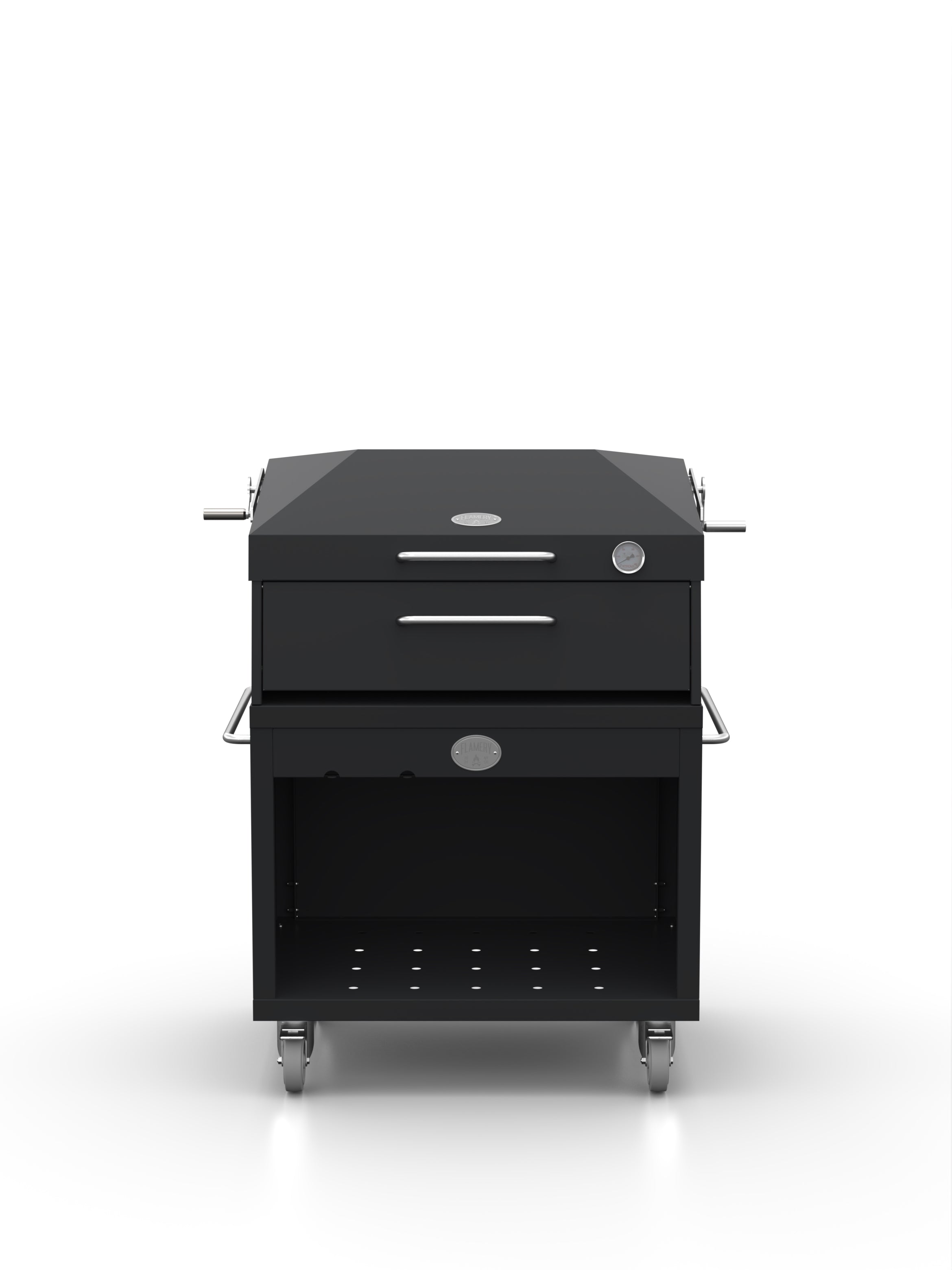 NORTE 1.0 / Small Asado Grill on Trolley - Flamery