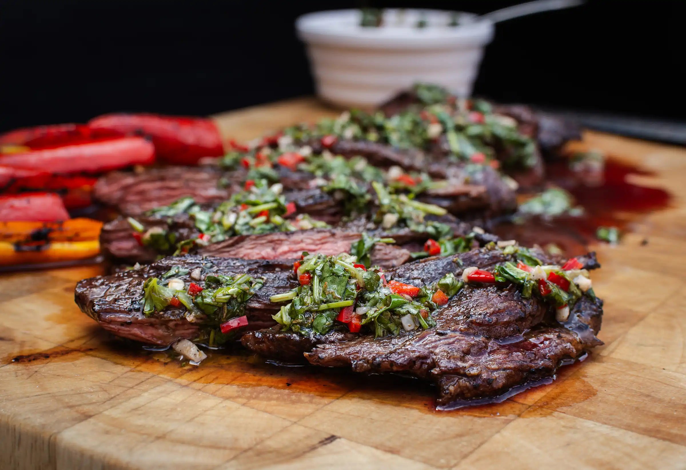 Chimichurri Skirt Steak