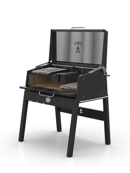 MOROS 2.0 / Large Asado Grill on Stand - Flamery