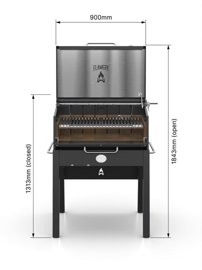 MOROS 1.0 / Small Asado Grill on Stand - Flamery