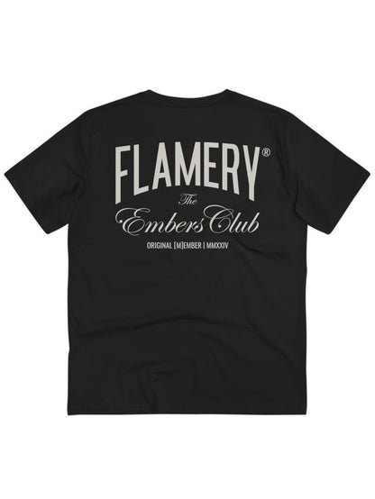 Flamery Embers Club Tee - Script