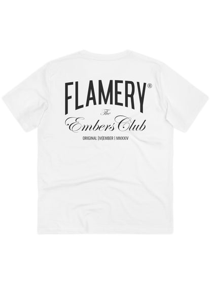 Flamery Embers Club Tee - Script