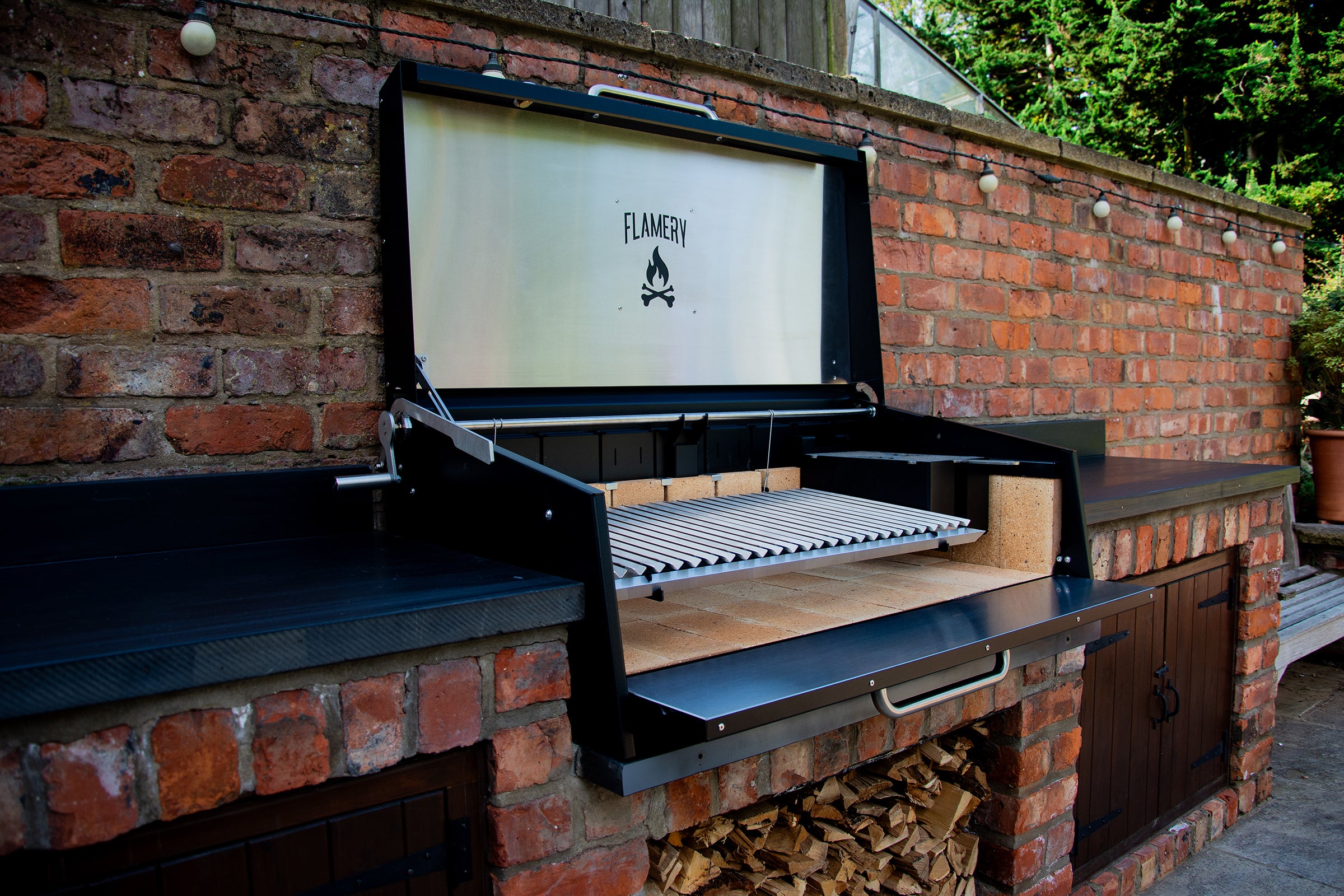 PÁRAMO 1.0 / Small Asado Grill Built-in - Flamery