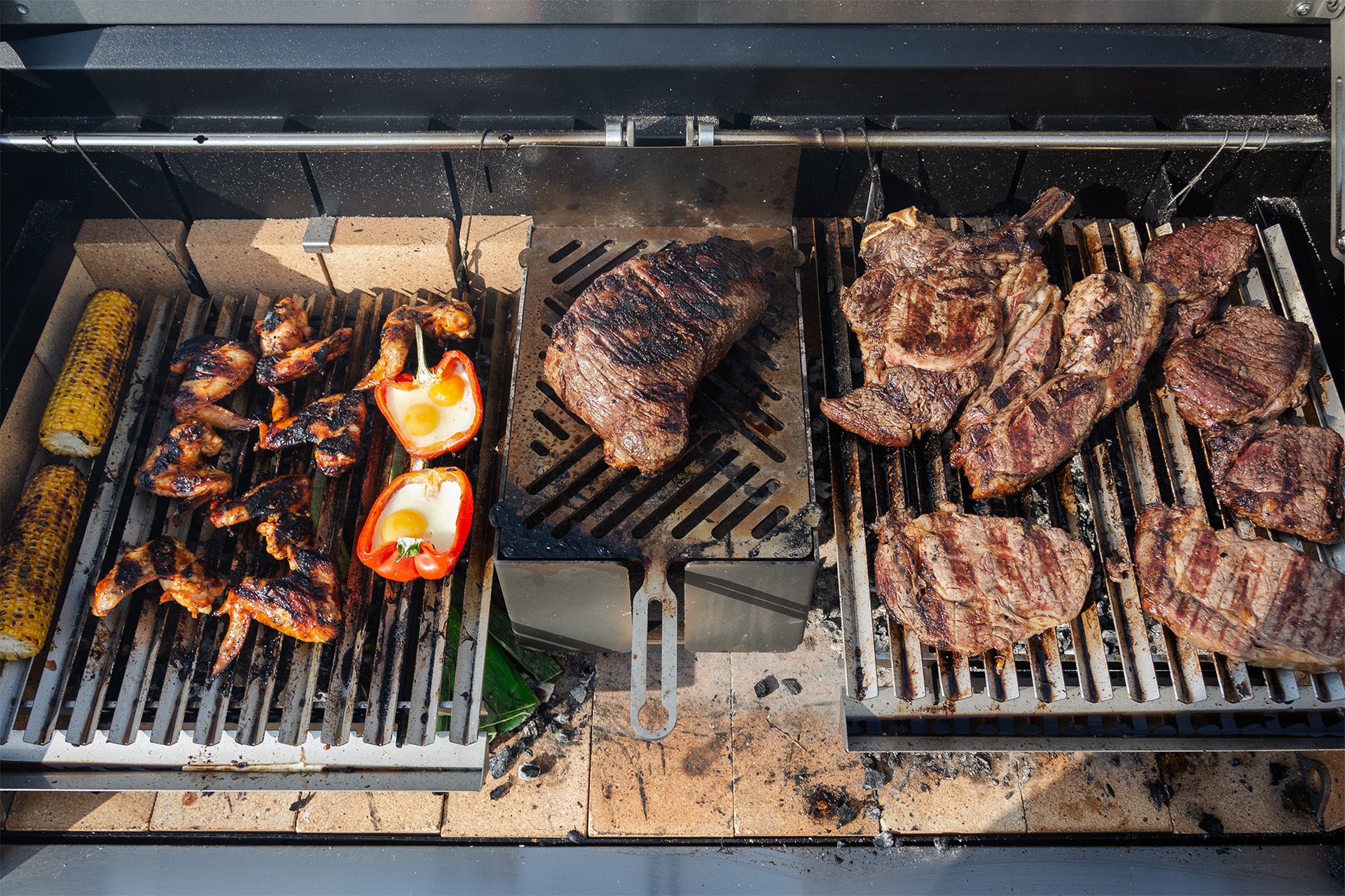 ASADO PRO.2.2 / Large Asado Grill on Trolley