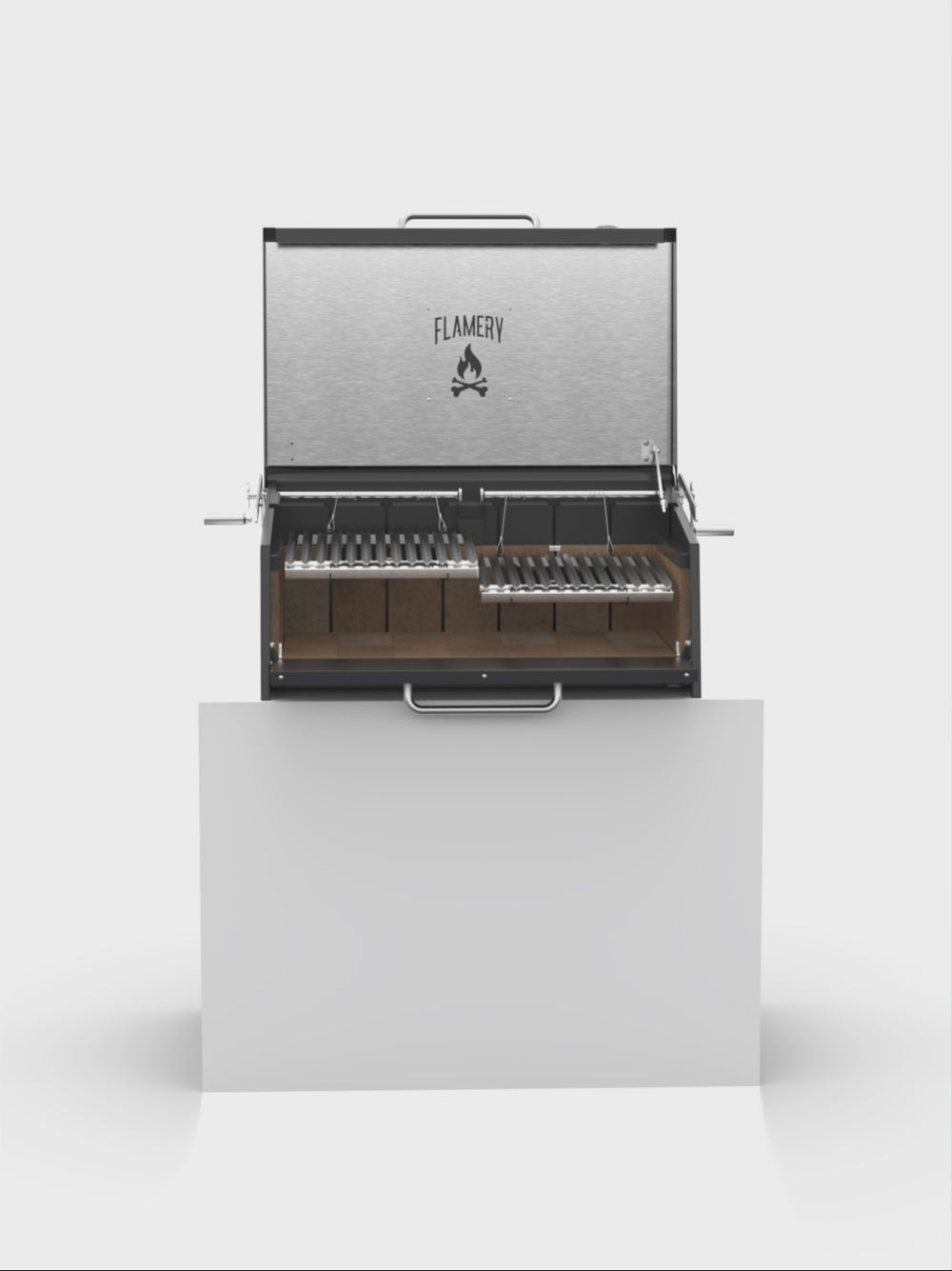 ASADO PRO.3.1 | Small Asado Grill Built-in BBQ | Flamery